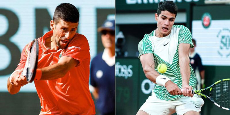 Trận đấu tiềm năng giữa Alcaraz và Djokovic